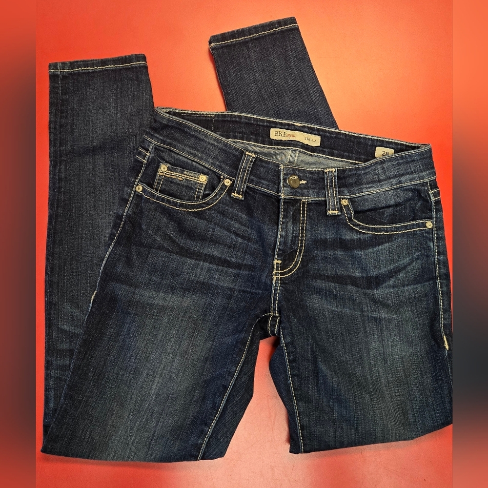 BKE Dark Blue Skinny Jeans